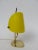 Metal Yellow & Red Brass and Acrylic Glass Table Lamps, 1950s, Set of 2 For Sale - Image 7 of 18