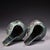Metal Antique Bronze Stemmed Cups With Inscriptions - Pair For Sale - Image 7 of 12