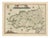 Antique Blaeu Map of Brittany, Upper and Lower Brittany, 1642 For Sale