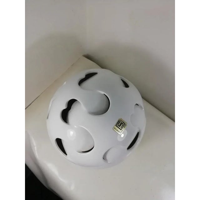 1980s Vintage Italian Ceramic Vase, 1980s For Sale - Image 5 of 9