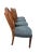 Hepplewhite Late 20th Century Baker Furniture Historic Charleston Federal Style Carved Mahogany Shield Back Dining Chairs - A Set of 2 For Sale - Image 3 of 12