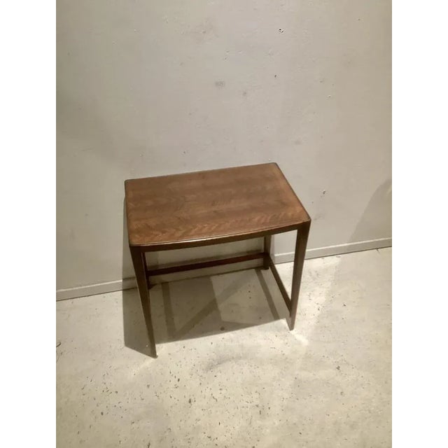 Small Side Table in Rosewood, 1950s For Sale - Image 4 of 7