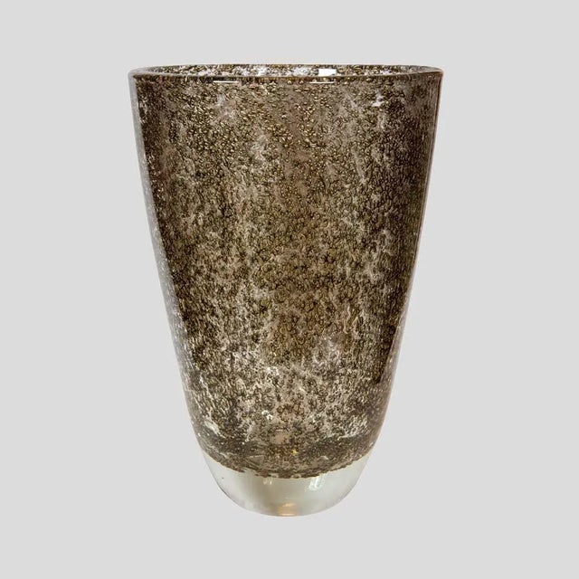 Brass Inclusion Blown Glass by Alberto Dona For Sale - Image 5 of 6