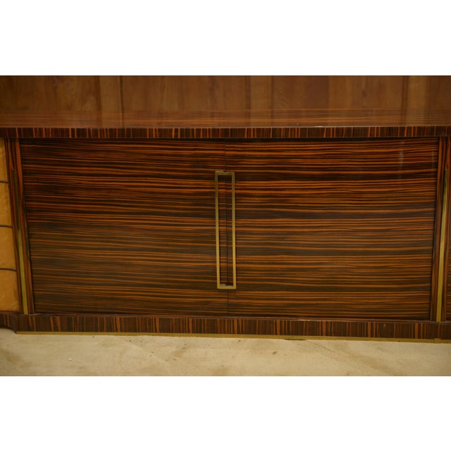 Minimalist Sideboard in Ebony and Sycamore, 1960s For Sale - Image 11 of 13