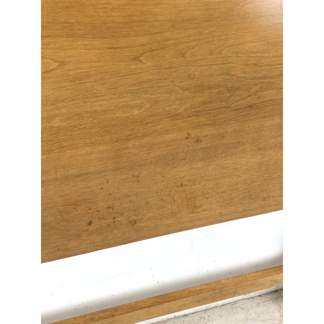 Mid Century Modern Full Size Headboard by Heywood Wakefield With Sable Finish For Sale In Philadelphia - Image 6 of 18