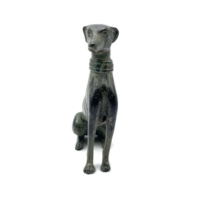 Art Deco Bronze Greyhound Sculptures by Jules Edmond Masson, France, 1930 For Sale - Image 14 of 18
