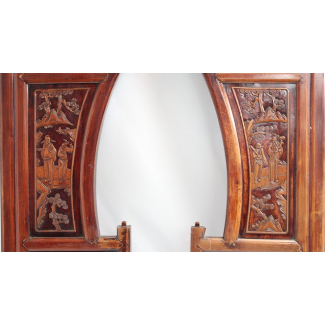 Carved Scenic Wall Art / Panel Set Wisdom Harmony and Prosperity For Sale - Image 18 of 18