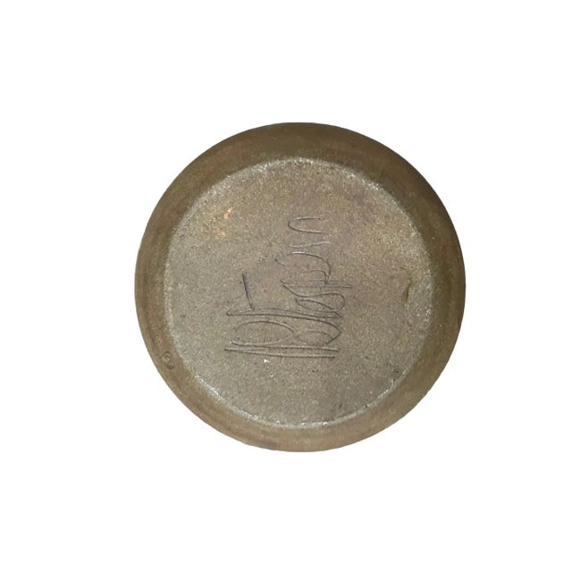 Large Ceramic Vessel Vase Bowl Signed and Marked, Italy 1980s For Sale In Los Angeles - Image 6 of 8