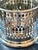 1960s Vintage Sheffield Silver Co. Art Deco Silver Plate Condiment Holder or Jar Sleeve For Sale - Image 5 of 8