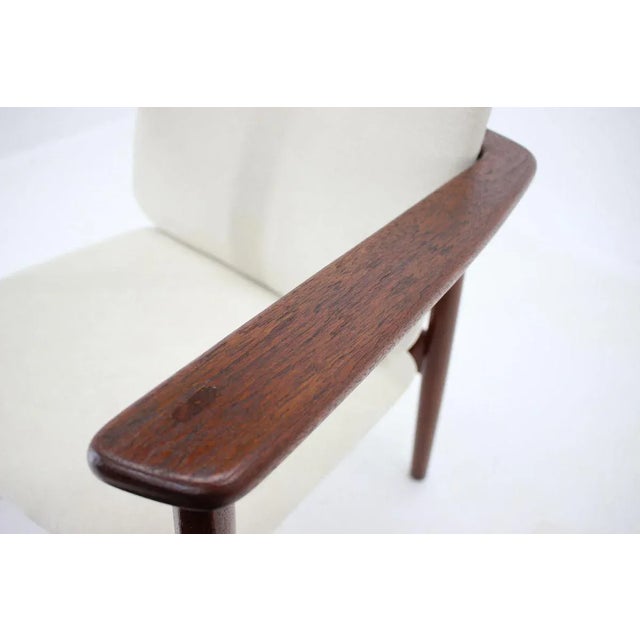 Model 165 Teak Armchair by Børge Mogensen for Søborg Furniture, 1960s For Sale - Image 8 of 11