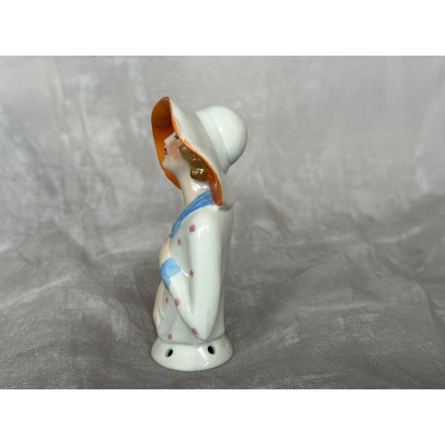 Fasold & Stauch German Porcelain Flapper Girl Figurine For Sale - Image 4 of 13