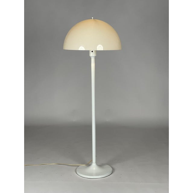 Mushroom Floor Lamp by Knud Christensen, 1970s, in Very Good conditions. Designed 1970 to 1979 European Plug (up to...