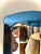 Glass Fontana Arte Blue Glass Mirror For Sale - Image 7 of 11