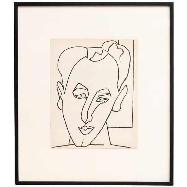 Françoise Gilot, Figurative Composition, 1951, Original Lithograph, Framed For Sale - Image 13 of 13