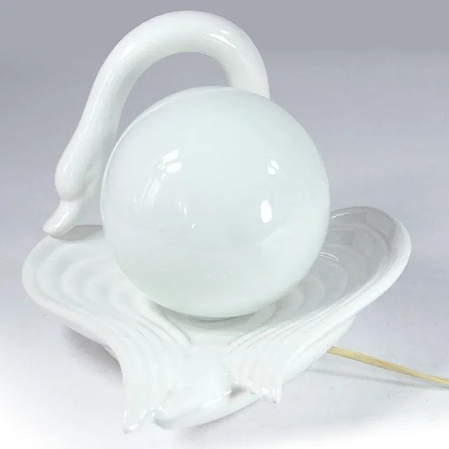 1980s Vintage Ceramic Table Lamp, 1980s For Sale - Image 5 of 10