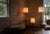 Mid-Century Modern Mid-Century Brass and Wood Table Lamp With Drum Shade For Sale - Image 3 of 4