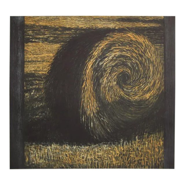 Bale of Hay, Etching by Richard Ballard For Sale