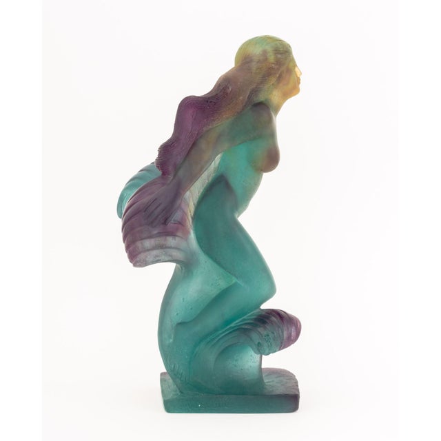 Glass Andre Deluol for Daum Pate-De-Verre Glass Sculpture For Sale - Image 7 of 14