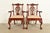 Baker Furniture Chippendale Carved Mahogany Armchairs, Pair For Sale - Image 15 of 15