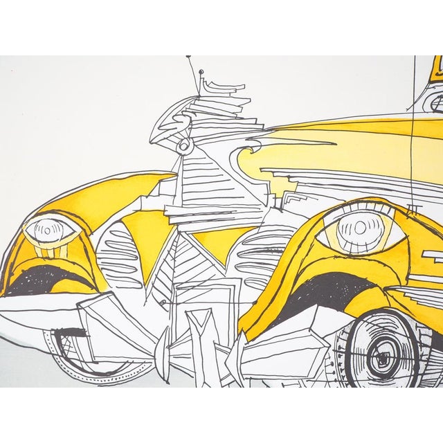 Saul Steinberg, Galerie Maeght Expo, 1977, Lithograph For Sale - Image 5 of 11