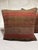 Antique Woven Paisley Kashmir Square Pillows - Set of 2 For Sale In Tampa - Image 6 of 9