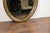 Midcentury Irish Oval Gold and Black Mirror with Diamanté Décor For Sale - Image 11 of 12