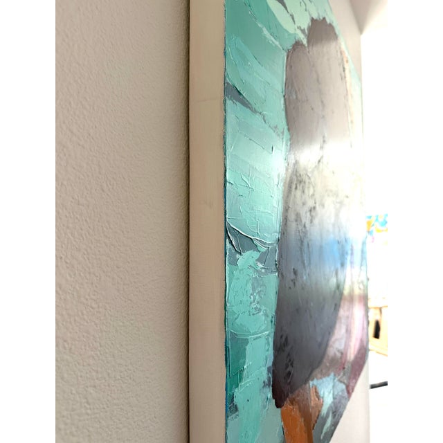 2020s "You Can Leave Your Hat On" Modern Original Oil Painting, by Jennifer Hohlfelder For Sale - Image 5 of 8