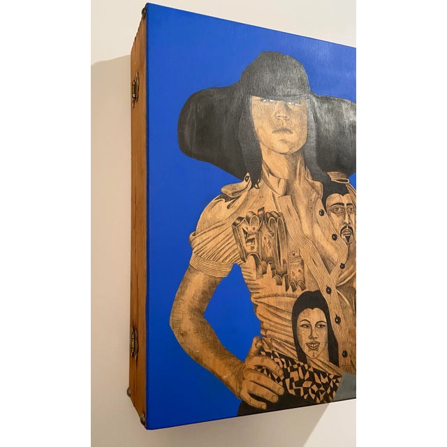 Figurative The Women of Albert Reyes Painting, on Old Painters Set, Holiday Sale For Sale - Image 3 of 6