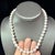 Metal 1990s Mikimoto Estate Akoya Pearl Necklace 18k Gold For Sale - Image 7 of 12