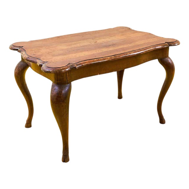 Vintage Wooden Coffee Table For Sale
