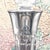 Transparent Vintage Full Bodied Wine Decanter, English, Cut Glass, Hallmarked Silver, Rioja For Sale - Image 8 of 11