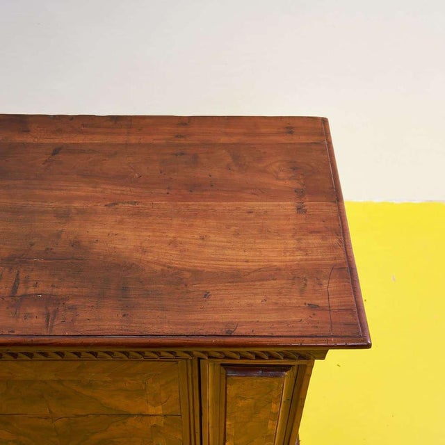 Brown Antique Wooden Chest, 1800s For Sale - Image 8 of 18