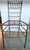 Vintage Gilt Iron Faux Bamboo Chair Made in Spain For Sale - Image 4 of 12