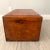 Mid 19th Century Antique Handmade Wooden Trunk For Sale - Image 5 of 12