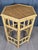 Classic hexagonal bamboo side table. Practical size and nicely made, this is not marked or signed in anyway. Good...