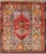 Textile Colorful Antique Turkish Oushak Rug With Geometric Medallions & Floral Border For Sale - Image 7 of 7