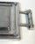 Metal Arthur Court Attributed Faux Bamboo Cast Pewter Gallery Tray with Handles For Sale - Image 7 of 10