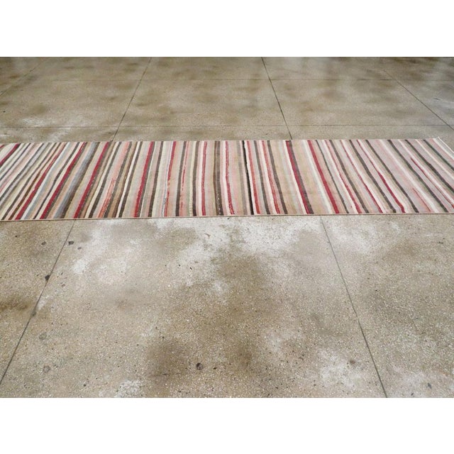 Galerie Shabab Collection Mid-20th Century Handmade Turkish Anatolian Runner For Sale In New York - Image 6 of 10
