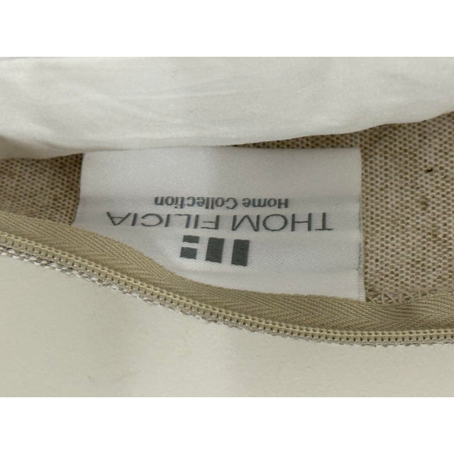 Thom Filicia Home Collection Frost Buckle Lumbar Pillows, Pair For Sale - Image 12 of 12