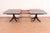 Smith & Watson Regency Banded Mahogany Double Pedestal Extension Dining Table, Newly Refinished For Sale In South Bend - Image 6 of 15