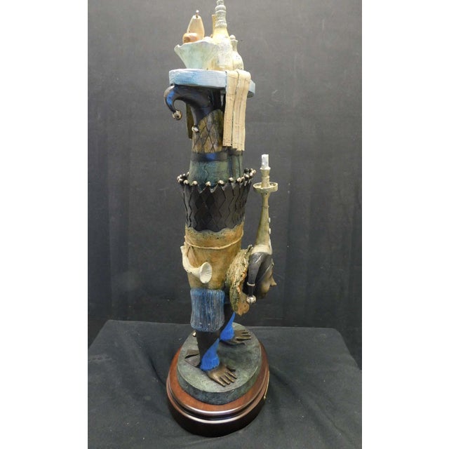 Anton Arkhipov "Greeter" Bronze Sculpture Hand Signed Make an Offer For Sale - Image 12 of 16