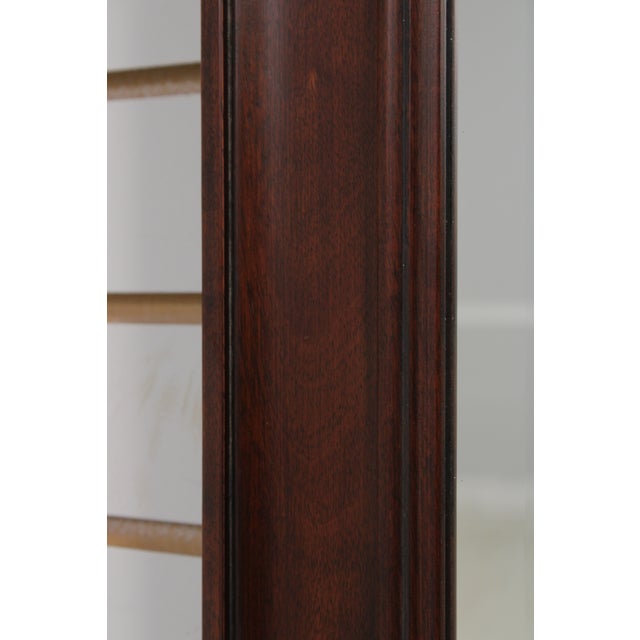Henkel Harris Mahogany Arch Top Wall Mirror For Sale - Image 10 of 13
