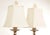 Metal 1990s Neoclassical Style Chrome Two-Light Table Lamps (E) - A Pair For Sale - Image 7 of 13