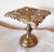 Vintage Pierced Brass Stand For Sale - Image 4 of 11