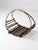 Vintage Rustic Twig Basket With Arched Handle For Sale - Image 9 of 18