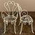 Mid-Century French Wrought Iron 6-Piece Garden Salon Set For Sale - Image 16 of 18