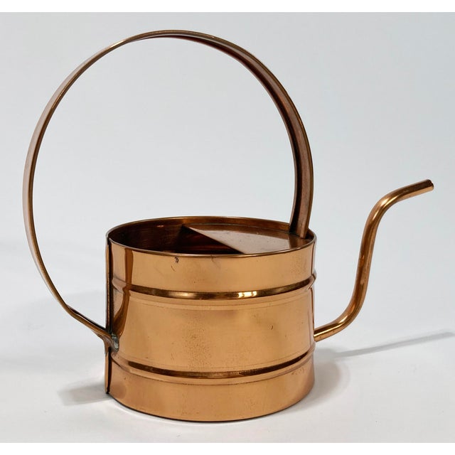 Late 20th Century Sculptural Copper Watering Can For Sale - Image 4 of 7