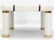 Tommaso Barbi Midcentury Italian Modern Porcelain Square Coffee Side Table For Sale - Image 12 of 13