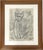 Brown Expressive Cat, 1967, Watercolour on Paper, Framed For Sale - Image 8 of 11
