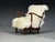 Svante Skogh, Lounge Chairs, Mongolian Fur, Beech, Sweden, 1945 For Sale - Image 4 of 11